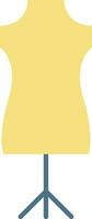 Mannequin icon vector image.
