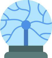 Plasma Ball icon vector image.