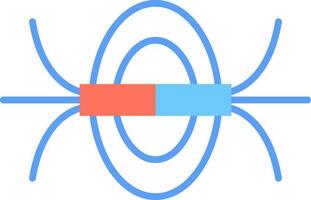 Magnetic Field icon vector image.
