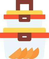 Lunch Box icon vector image.