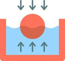 Float icon vector image.