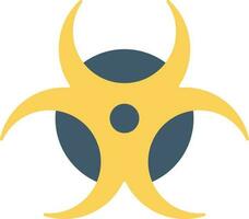 Biohazard Sign icon vector image.
