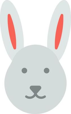 Bunny icon vector image.