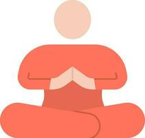 Relaxation icon vector image.