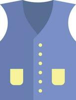 Vest icon vector image.