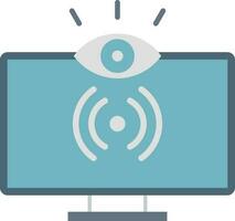 Viewers icon vector image.