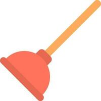 Plunger icon vector image.