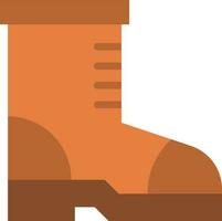 Boot icon vector image.