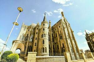 Detail view of Astorga Spanish city in Leon Spain photo