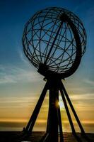 North Cape Sculpture - Norway 2022 photo