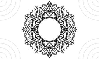 mandala diseño, mandala vector diseño.