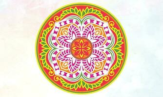 Mandala design. Abstract floral background Design. vector