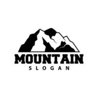 Mountain Logo, Nature Landscape Vector, Premium Elegant Simple Design, Illustration Symbol Template Icon vector