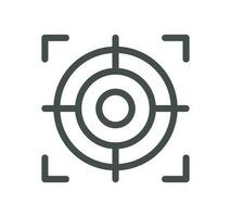 Core values related icon outline and linear vector. vector