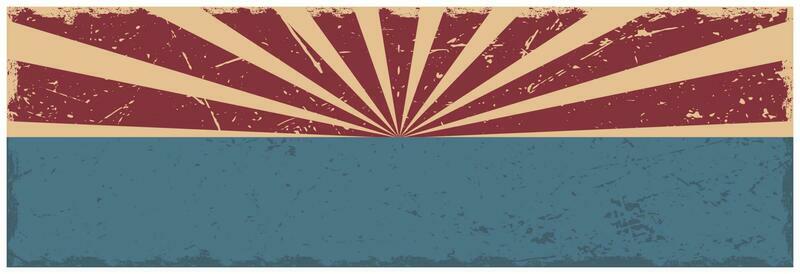 Retro striped design with space for text. Postcard or invitation.