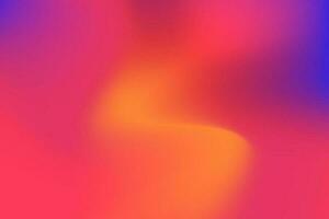 Blurred Abstract Neon Gradient Background. Pink, Red, Purple, Orange gradient template. Modern and vibrant neon gradient. vector