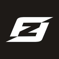 Letter fz logo vector