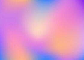 Holographic gradient pastel modern rainbow background. Rainbow abstract blur. Multicolored Vector stock illustration. Colors for design concepts, wallpapers, web, presentations and prints.