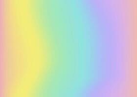 Holographic gradient pastel modern rainbow background. Rainbow abstract blur. Multicolored Vector stock illustration. Colors for design concepts, wallpapers, web, presentations and prints.