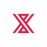 X Logo Design and template. vector