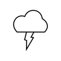 Weather icon vector. Synoptic illustration sign. Weather forecast symbol or logo. vector