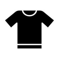 camiseta icono vector. formar ilustración signo. paño símbolo o logo. vector