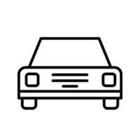 automóvil icono vector. coche ilustración firmar recopilación. vehículo símbolo. auto logo. vector