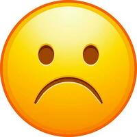 Big set of yellow emoji. Funny emoticons faces with facial expressions. vector