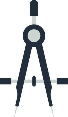Creative icon for geometric element is compass.