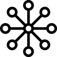 Illustration of mesh graphical concept icon. vector