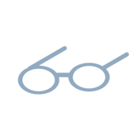 olho óculos ilustração png
