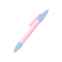 flat pen illustration png