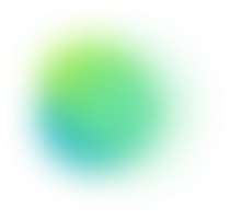 Blobs Mesh Gradient Transparent that Faded PNG