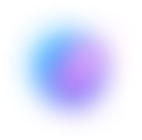 Blobs Mesh Gradient Transparent that Faded PNG