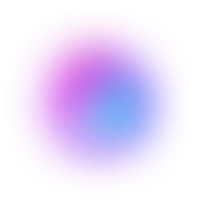 Blobs Mesh Gradient Transparent that Faded PNG