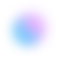 Blobs Mesh Gradient Transparent that Faded PNG