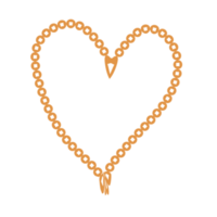 Valentijn symbool liefde png, decoratief liefde vorm geven aan, luxe liefde hart PNG