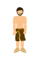 Cartoon Bible Character - Cain png