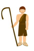 Cartoon Bible Character - Abel png