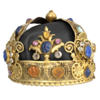 3D Rendering Of Royal Crown png