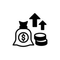 Fund Raising icon in vector. Illustration vector