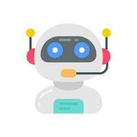 Advanced AI Assistant icon in vector. Illustration vector