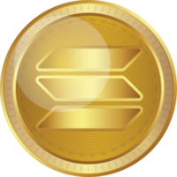 Solana SOL coin png