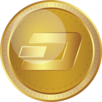 Dash crypto coin png
