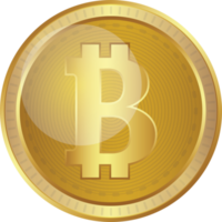 Bitcoin crypto coin png