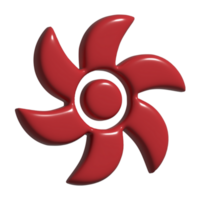 Turbine Symbol 3d png