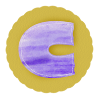 c alphabet element transparent png