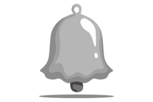 Silver Bell With transparent background png