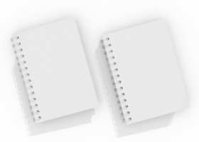 blanc carnet maquette png