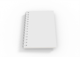 blanc carnet maquette png